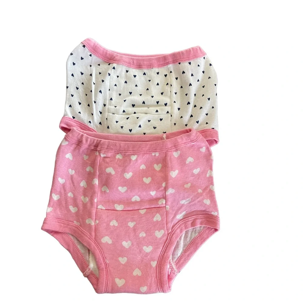 Bundle of 2 Gerber’s Pink & White Diaper Cover Y2-02